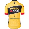 Fietskleding (Fietsshirt + Korte Koersbroek) 2022 Team Jumbo-Visma - Geel Zwart